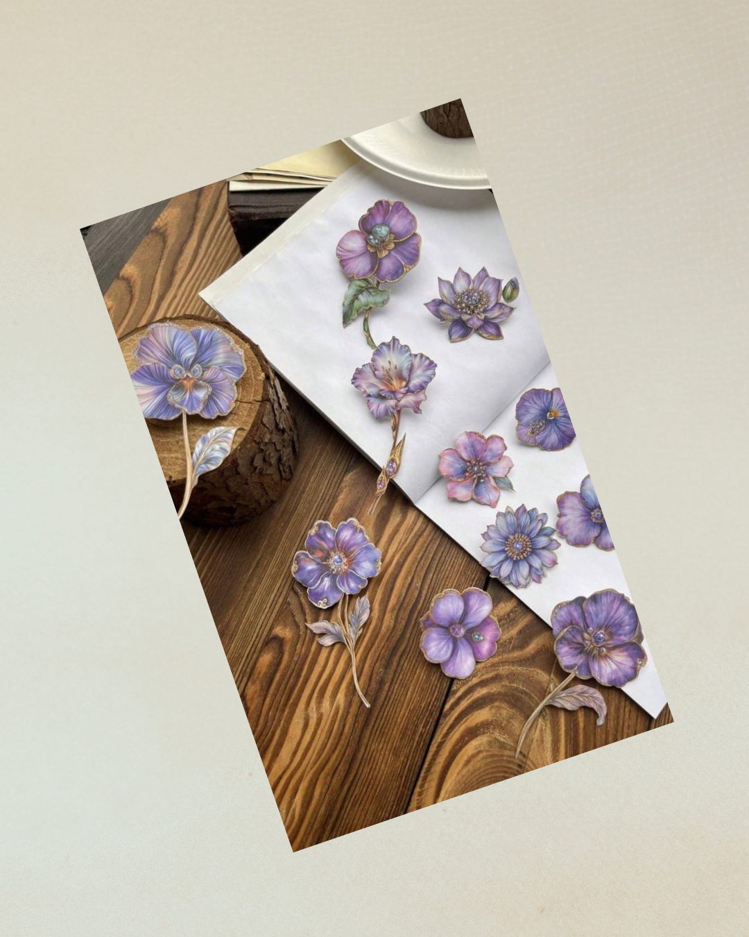 Petal Palette sticker mini pack